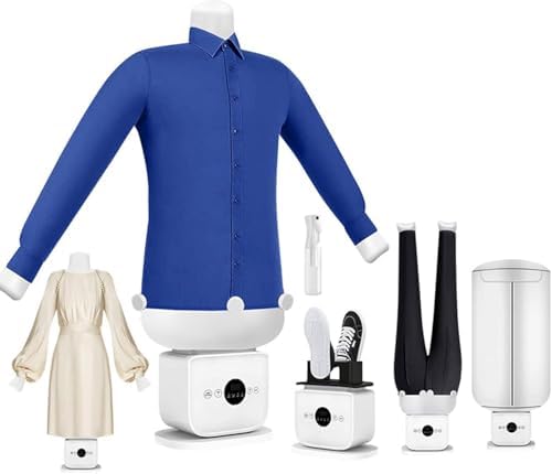 Automatic Hot Air Dryer & Iron - 8-Minute Quick Clothes Ironing & Drying, Wrinkle Remover for Shirts & Pants, All-in-One Garment Care Solution