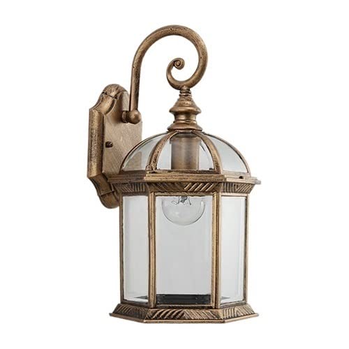 Lumière murale aluminium étanche et lampe murale antique extérieure