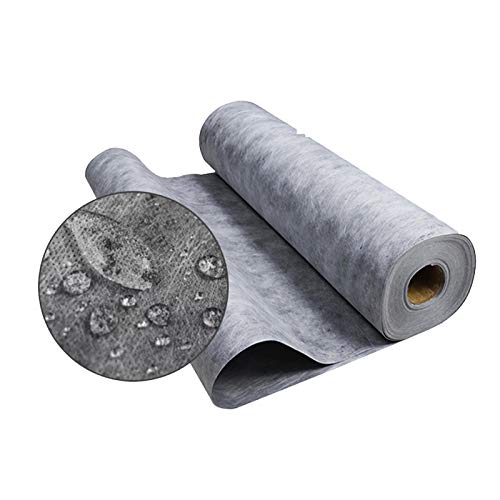 LJIANW-lonas impermeables exterior, Techo Membrana Impermeable Espesar 0,5 Mm, 300 Gramos Polipropileno Alta Densidad Resistencia Al Desgarro para Ducha Pared Sótano Impermeable, 28 Tamaños