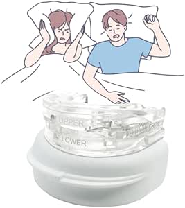 Gouttière Dentaire Nocturne - Anti-bruxisme Et Anti-ronflement - Protège-dents Pour Apnée Du Sommeil