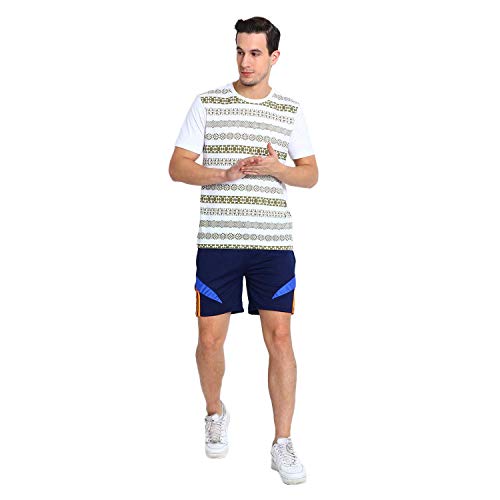 Image of DIA A DIA Mens Casual Shorts (Dark Blue, 28)