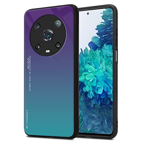 RankOne Gradient Glitter Funda para Honor Magic4 Pro (6.81' Inches), Thin Slim Carcasa Protectora para Teléfono - 3