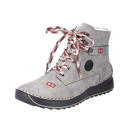 Rieker Damen Stiefel 51544-64 beige Gr. 39