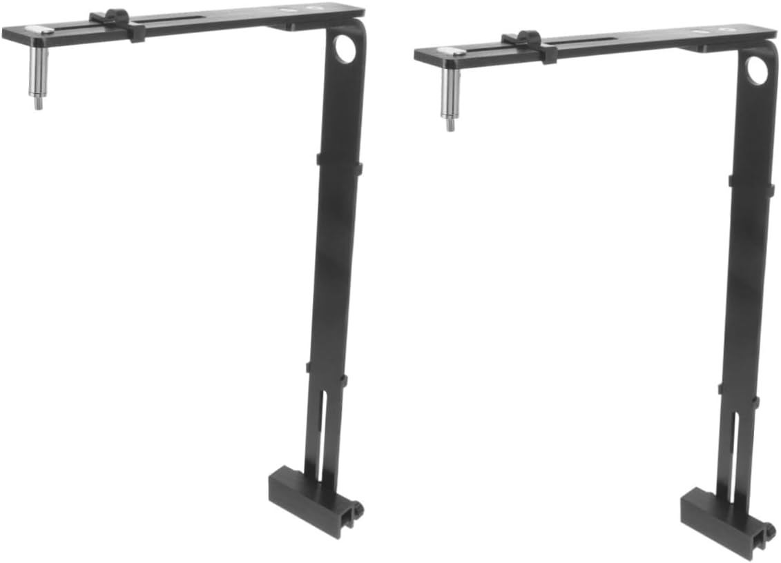 2pcs Aquarium Light Holder Bracket for Fish Tank Lamp and Sleek Design for Easy Installation Fits
