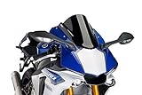 puig windschild r1200rs  PU 7648N Racingscheibe Puig kompatibel fuer Yamaha YZF-R1 2015- tief schwarz Verkleidungsscheibe