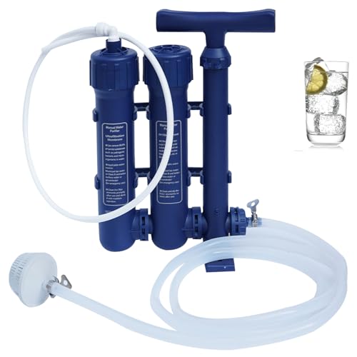 Water Purifier Survival Filtration System for Survival – 3-Stage ...