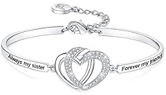 03_Interlocking Hearts_Always my sister_White Gold