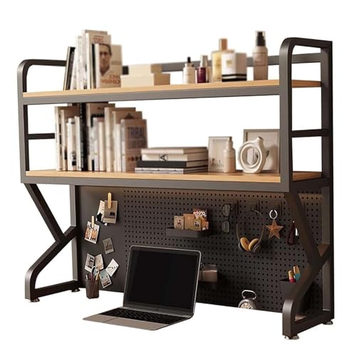 Présentoir de rangement moderne compact et étagère de bureau pour ordinateur