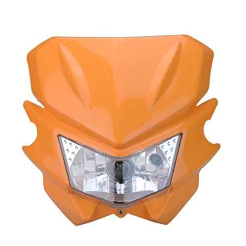 Phare avant Supermotard pour rouler sur terre et piste de cross