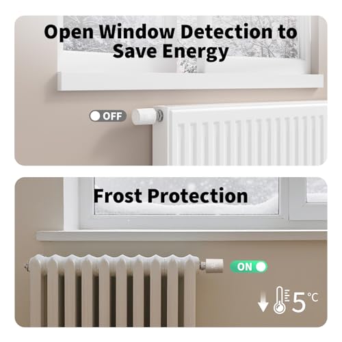 Aqara Smart Radiator Thermostat W600, Matter, Thread/Zigbee - Image 4