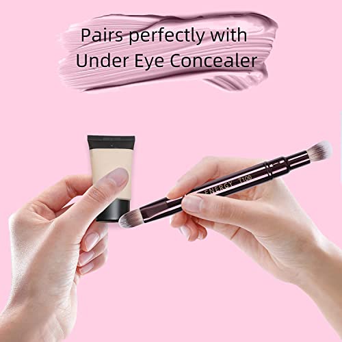 ENERGY-Dual-ended-2-in-1-Concealer-Brush-Blending-Brush-Highlighter-Brush-Travel-Makeup-Brush-for-Liquid-Cream-Powder-Makeup-Gift-for-Her-Gift-for-Woman