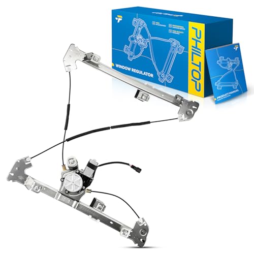 Image of PHILTOP Front Right Passenger Side 741-431 Power Window Regulator w /Motor