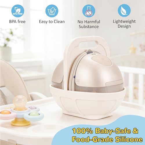 Soporte de silicona para extractor de leche miniatura 3