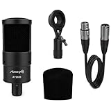 SENSIBILIDAD PRECISA: Este micrófono condensador de Audibax tiene el nivel de salida de señal acústica en -43dB ± 3dB, sensibilidad sugerida para captar ondas débiles y lograr una buena precisión en el sonido con resistencia interior de 
