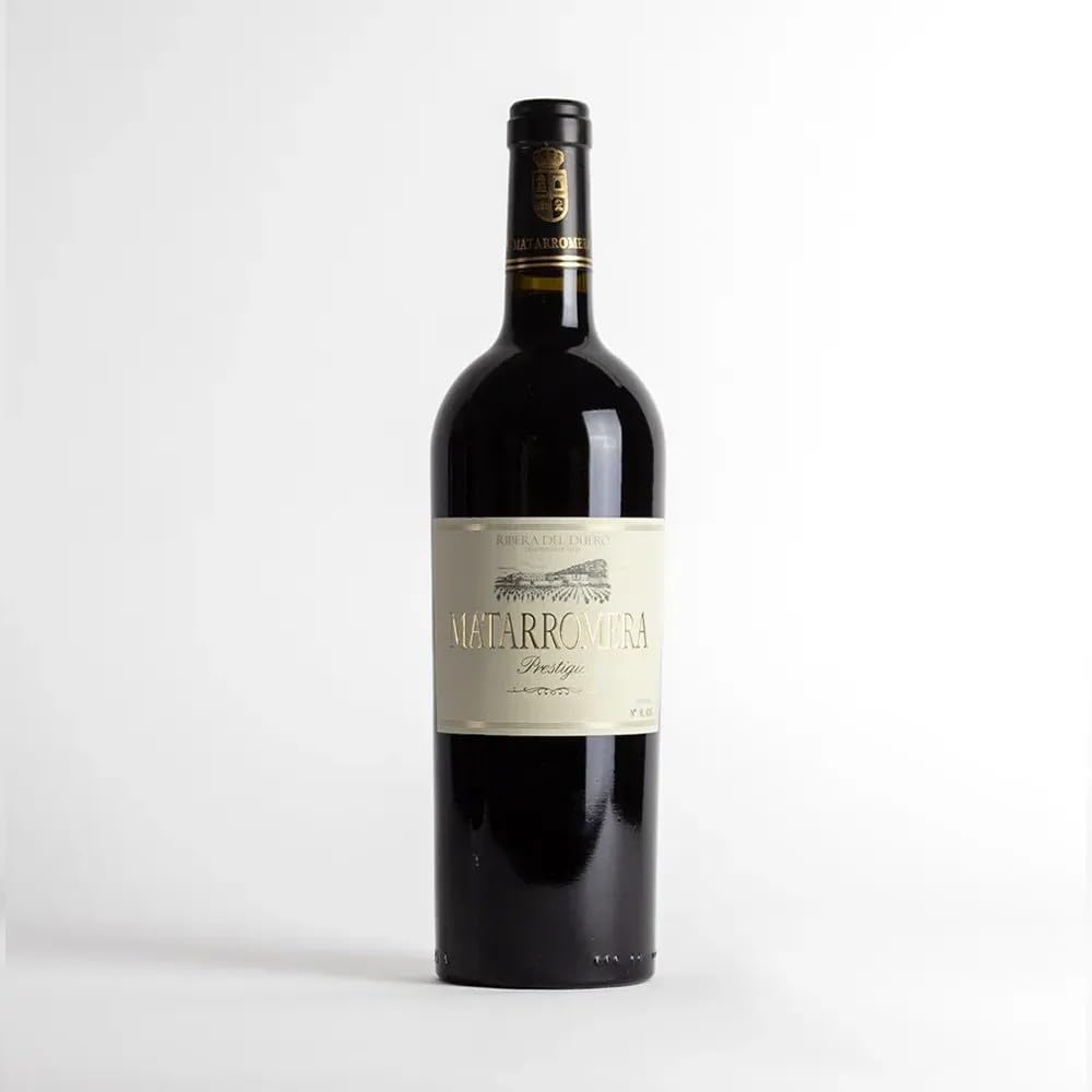 Matarromera Prestigio Tinto D.O. Ribera del Duero 75 cl Caja Madera | Vino de Autor · 100% Tempranillo · 18 meses barrica + 18 botella · Medalla de Oro Bruselas · Ideal para regalo
