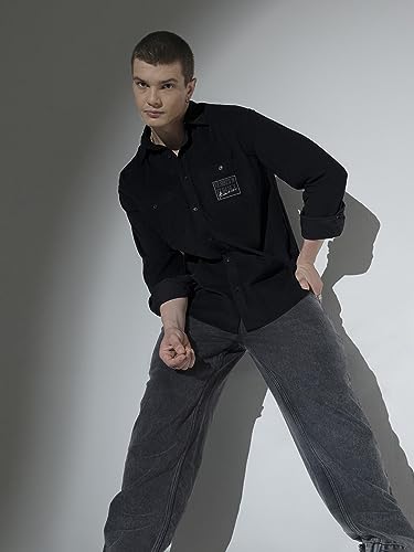 Image of Hubberholme Men's Oversized Full Sleeve Corduroy Shirt