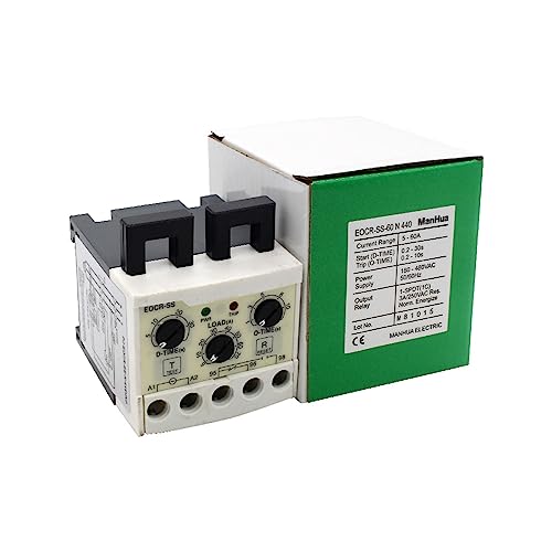 Relé de sobrecarga EOCR-SS-60 de 5 a 60A con protección contra pérdida de fase 7