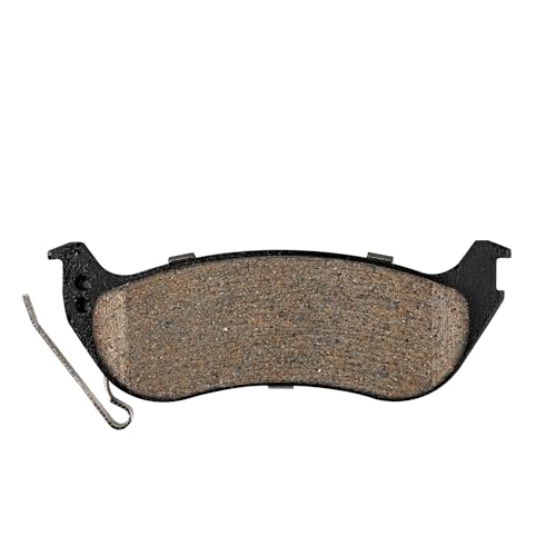 Image of Detroit Axle - Rear Brake Pads for Ford 2006-2010 Explorer Mercury Mountaineer 2007-2010 Explorer Sport Trac Ceramic Brake Pads with Hardware 2008 2009 Replacement
