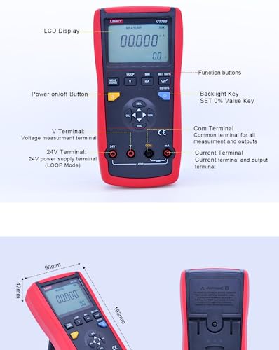 Calibrateur de processus 4-20mA tension courant et maintenance instrumentation - 5