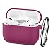 BRG Airpods Pro Case Cover, [2019 Released] Soft Silicone Skin Cover Shock-Absorbing Protective Case with Keychain for Airpods Pro [Front LED Visible] ...