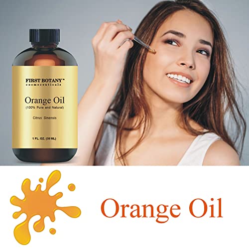 100% Pure Orange Essential Oil - Premium Orange Oil For Aromatherapy, Massage, Topical & Household Uses - 1 Fl Oz (Orange) #TOP2