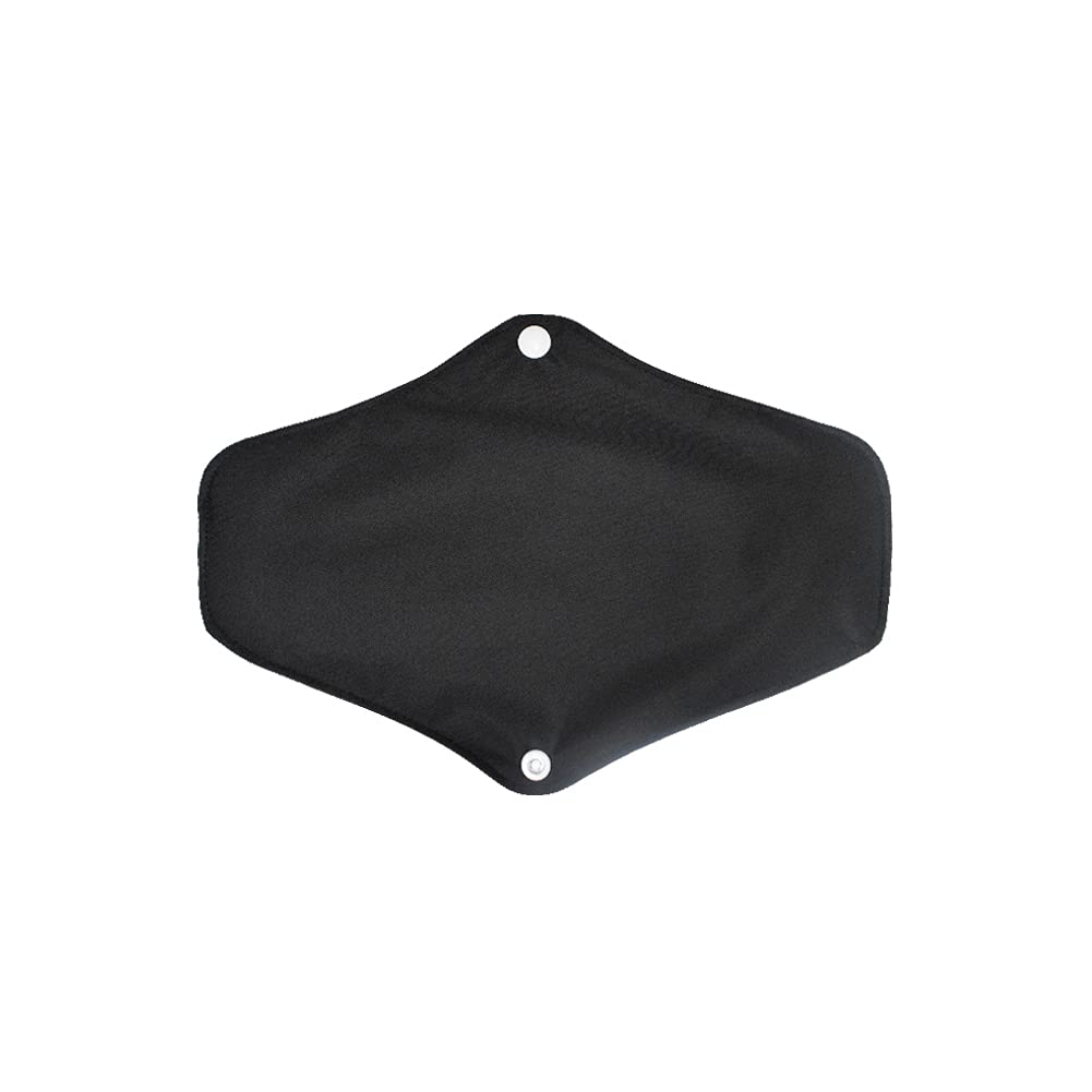 Brussel 1 Pc Women Bamboo Reusable Sanitary Pads Reusable Washable Menstrual Pad Sanitary Napkin Towel Panty Liner Black