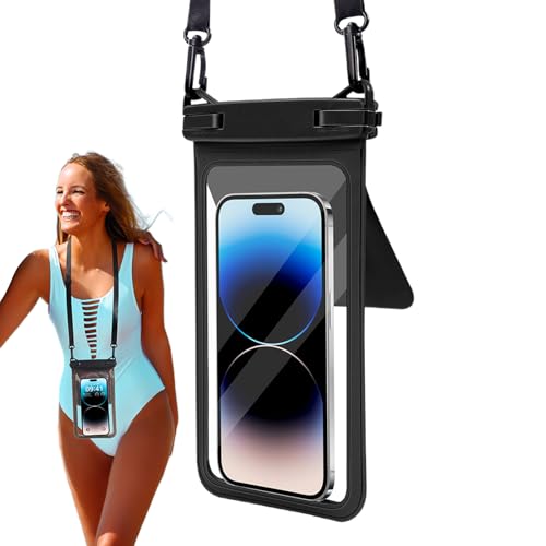 Touch screen di cristallo: la custodia impermeabile per telefono con materiale in PVC trasparente garantisce la reattività del touchscreen per un uso senza interruzioni sott'acqua, consentendo agli utenti di scattare foto o registrare video senza sforzo durante il nuoto o lo snorkeling, migliorando la comodità e la sicurezza in ambienti acquatici senza compromettere la funzionalità o la chiarezza