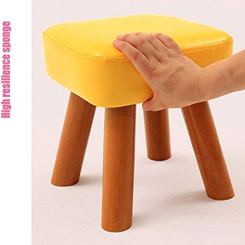 Tabourets de pied lavables et déhoussables avec assise carrée confortable
