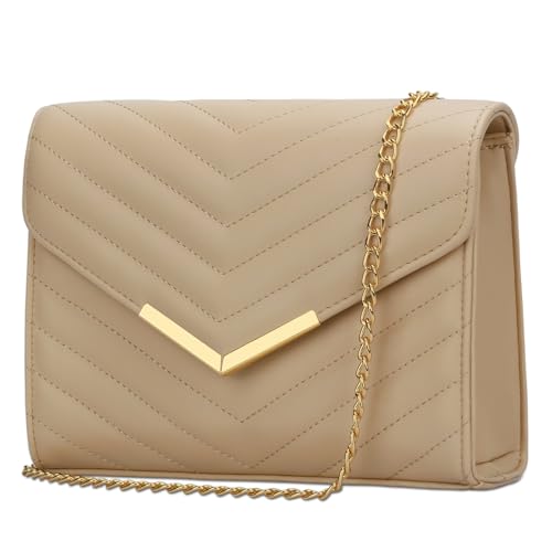 Image of KKXIU Women Formal Vegan Leather Evening Envelope Clutch Purses and Handbags for Party Wedding Prom Bridal