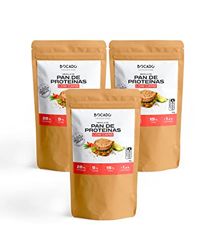 Mezcla para Pan de Proteinas - Pack de 3 (3 sobres x 1kg) Cover