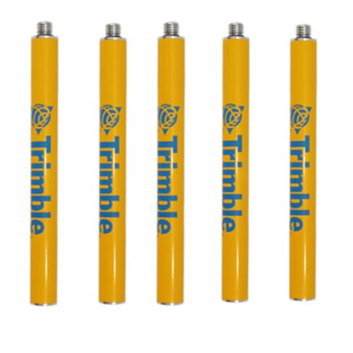 GPS Aluminum 25cm Length Surveying Pole Antenna Extend Section Compatible GPS + 5/8 x 11 Thread Both Ends