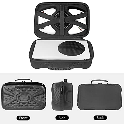 ZEZEFUFU Kontrolery Torba ochronna do przechowywania, elastyczny sznurek do konsoli do gier Xbox Series S