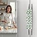 Pardick Refrigerator Door Handle Covers Set of 2 Leaves Fridge Door Handle Keep Your Kitchen Appliance Clean, Decor for Fridge Dishwasher Mocrowave Oven