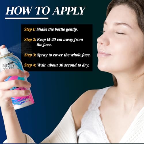 Image of Fashion Colour Makeup Fixer Spray After Makeup | Long Lasting Professional Makeup Fixer Spray For Face Makeup | Matte Finish, Oil Free & Lightweight | Dewy Setting Spray for All Skin Type |