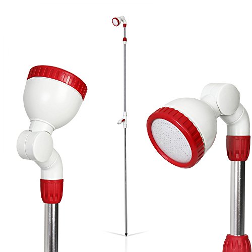 Berlan Gartendusche mit Erdspieß 1,80 - 2,45m Cover