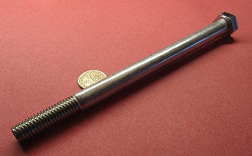 18-8 Stainless Steel Hex Bolts PT 5/8"-11 Thread x 9.00" Long 1 pc