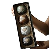 Juego de té y café de cerámica Japonesa, Juego de 4 Tazas de cerámica Hechas a Mano de gres (4 Colores)