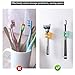iBetterLife Good Grips Razor Holder - 4Pcs Silicone Toothbrush Holders for Shower Wall Mounted Self Adhesive Cute Dorm Room Bathroom Kitchen Organizer Storage Hook for Hanging Loofah Towel Tooth Brush