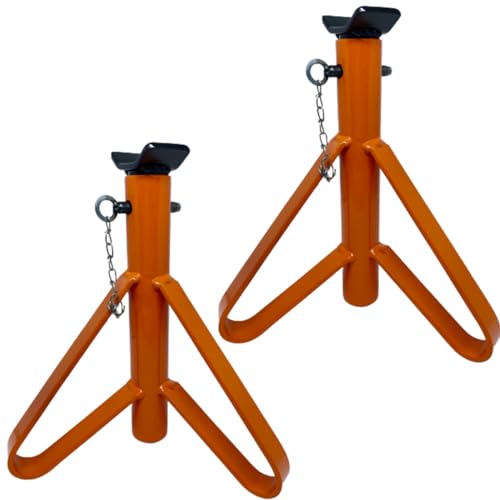 2 Preguiça Carro Cavaletes Para Automóvel 2t Suporte Veículo