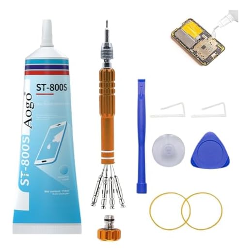 RAXLUPO Pegamento Pantalla Movil 15ml Pegamento para Moviles Pantalla de Teléfono Móvil Multiusos, Adecuado para Reparar Pantallas Táctiles, Monitores, Piezas de Carcasa, Transparente