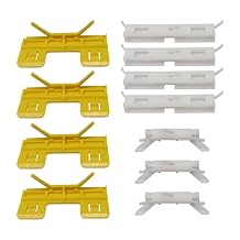 FZJDSD 11pcs Windshield Roof Moulding Clips Repair Set Compatible with Honda Civic Accord Acura 2003-2017 Replace 91572-SDA-A01, 91572SDAA01