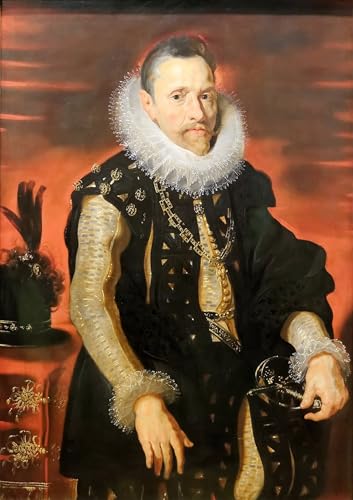 Peinture sur toile Albert Vii d'Autriche Rubens 60x90cm RZHRHJES