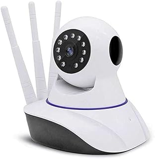 Câmera Ip 3 Antenas Wifi Wireless 3ª Geração Visão Noturna Sem Fio Onvif Hd Sensor Noturna Rotação App Smartphone Alarme