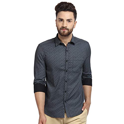 Image of Men's Cotton Printed Casual Shirt