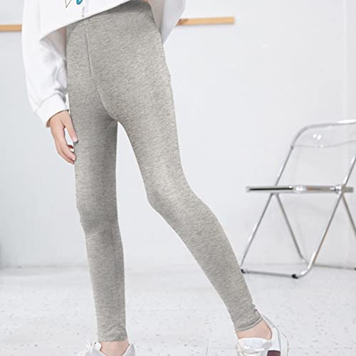 Little Girls Footless Leggings Cotton Thin Leggings Toddler Baby Solid Stretch Trousers Legging Girls Pants2