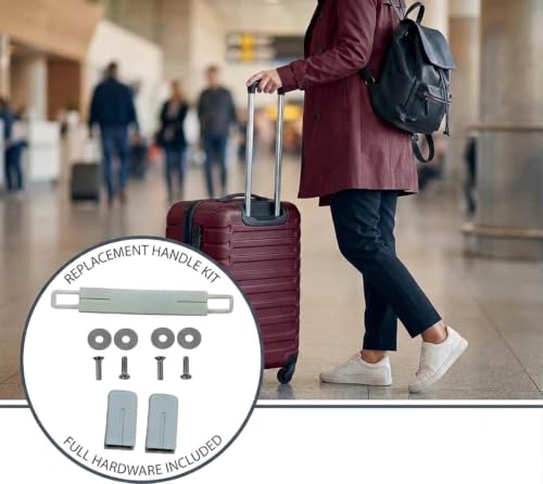 Image of Repair Replacement Luggage Wheel Part Accessories for VIP, Safari, American turistr, Skybag Suitcase Trolley Bag for Luggage Parts (1 PCS Grey Handle)