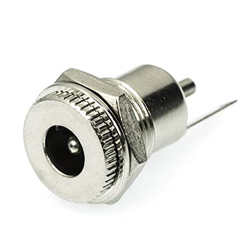Conector DC 5.5 x 2.1mm Hembra Panel 10 Pzas miniatura 4