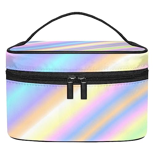Trousse de toilette de voyage colorée pour organiser le maquillage