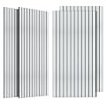 4 Pack Acoustic Wall Panels, Soundproof Panels with Simulated Wood Grain Finish, 47.2”x23.6” Decorative Acoustic Wall Panel for Office,Home Theater,Studio,Living Room, White Oak