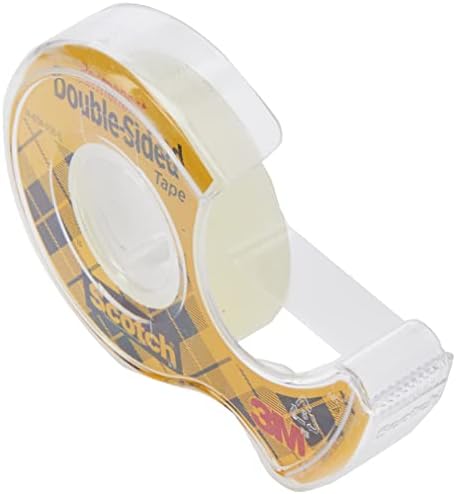 Scotch Permanent Double-Sided Tape 0.5-inch x 450-inch